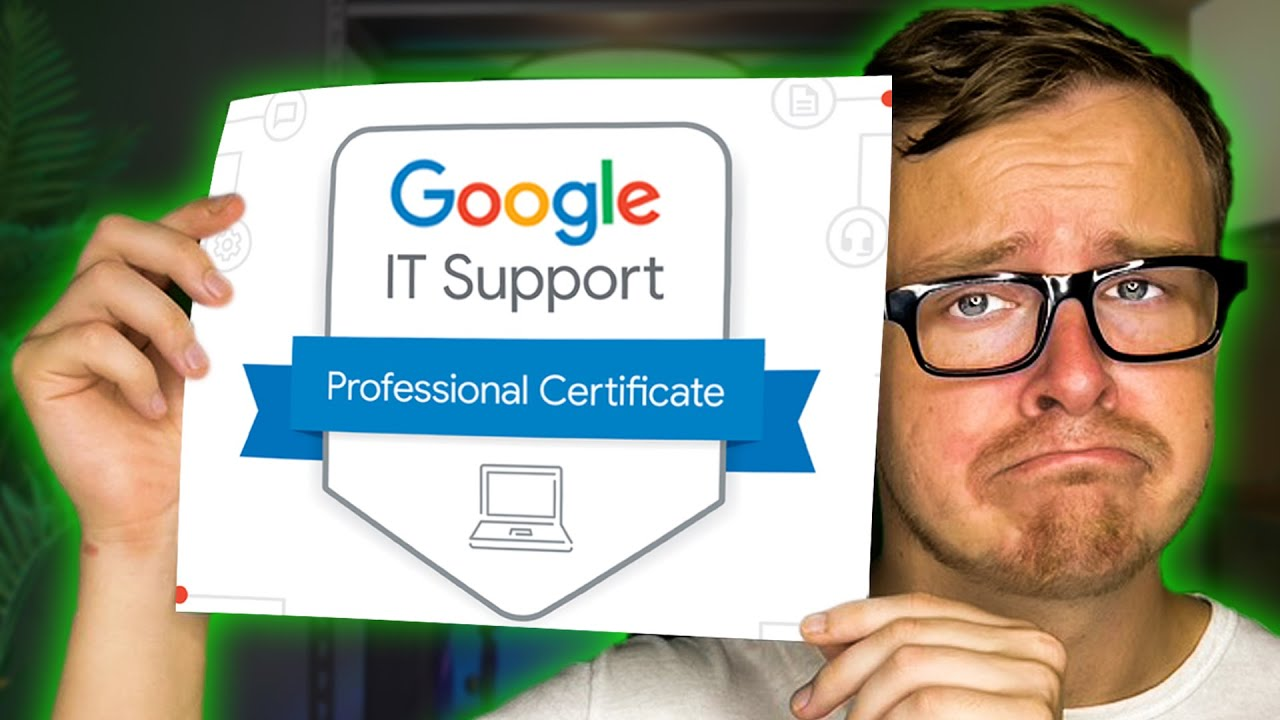 "Google IT Support Professional Certificate" - Google